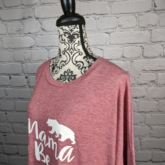 BarnKas women's long sleeve popover plus size XXL top pockets stretch knit bb03 - Picture 6 of 9